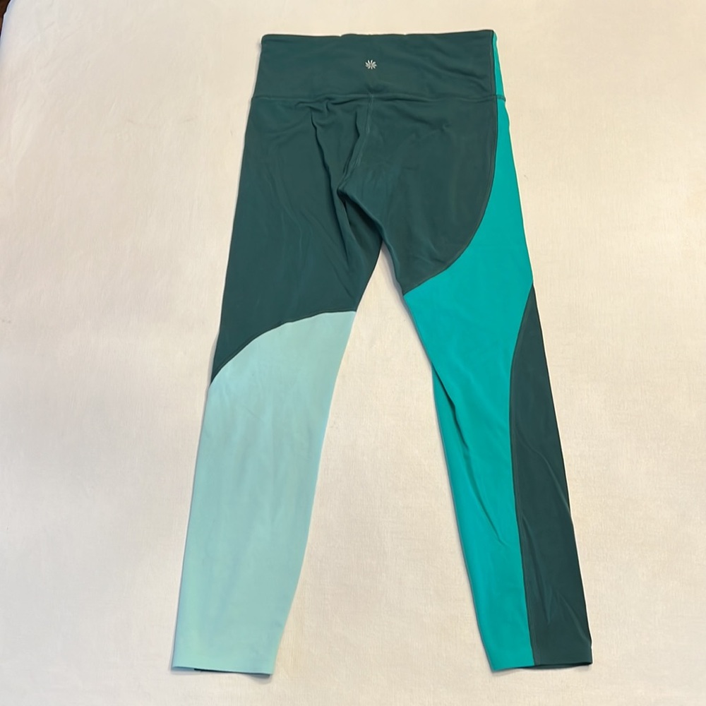 Athleta Elation Colorblock Asym 7/8 Leggings - Picture 3 of 8